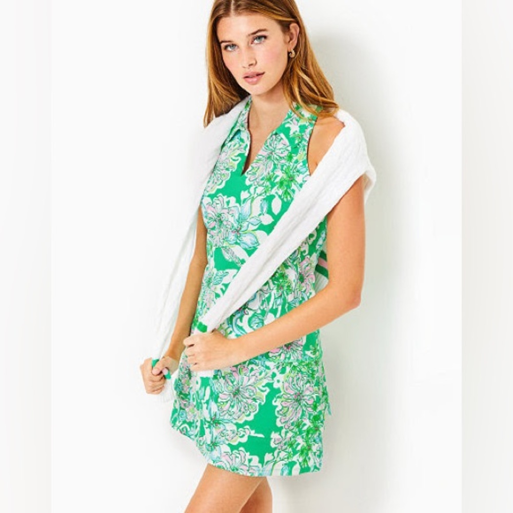 NWT Lilly Pulitzer Spearmint Blossom Dress